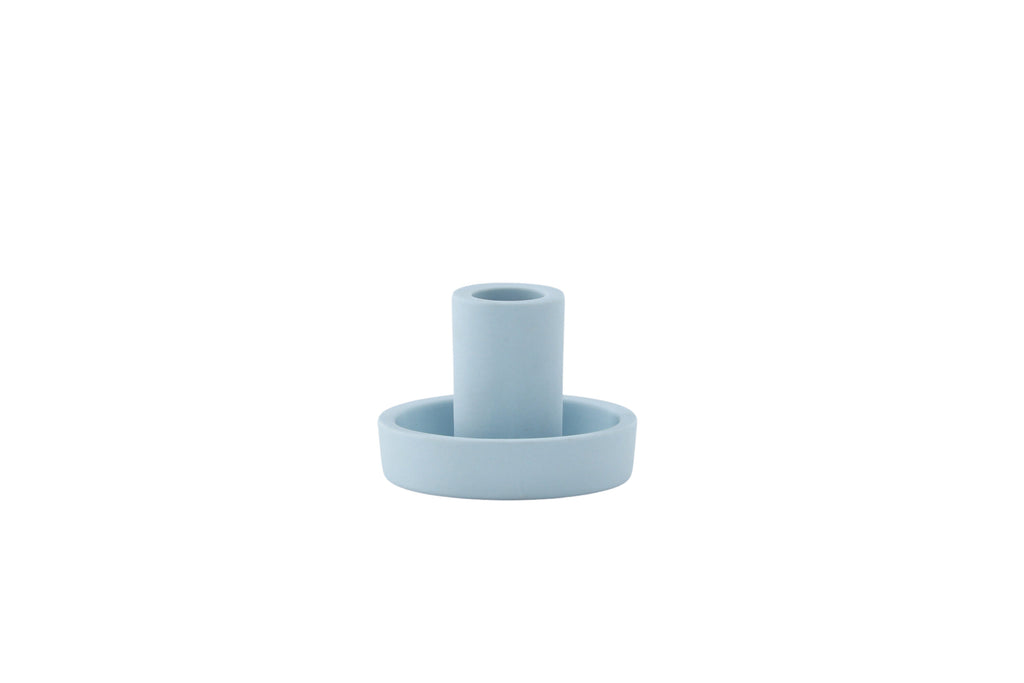 Ceco ljusstake 11x6 cm ljusblå
