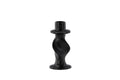 Glory ljusstake 2x6x12 cm mattsvart