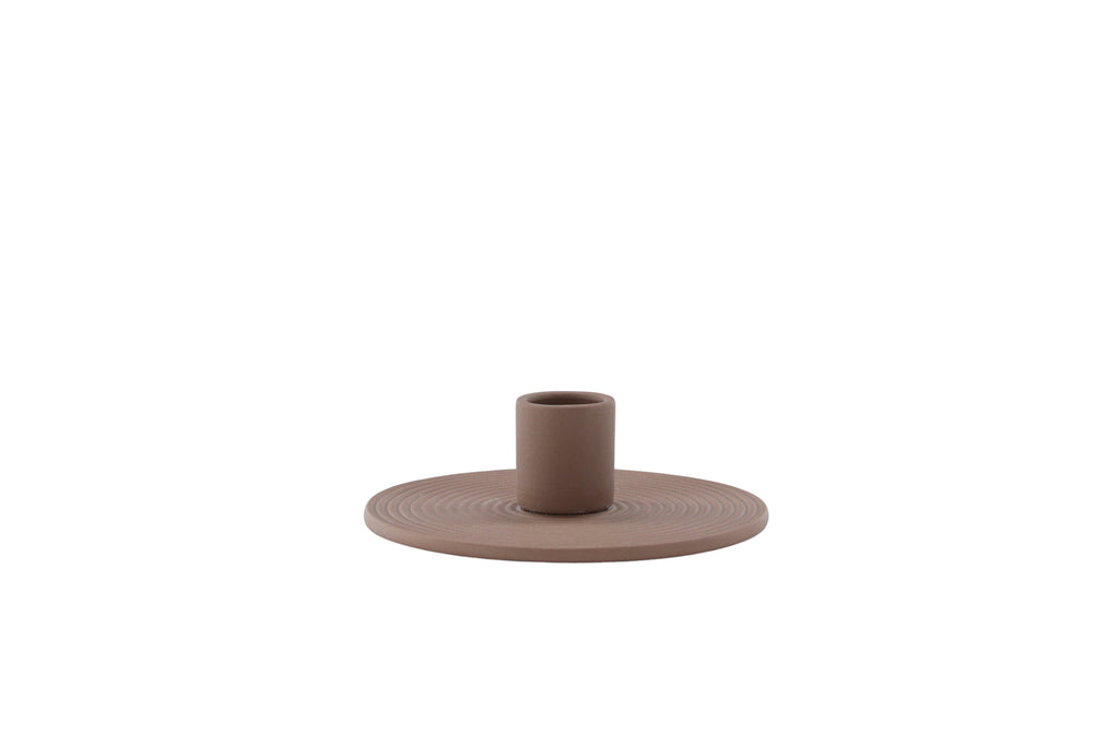Dian ljusstake 12x4 cm brun