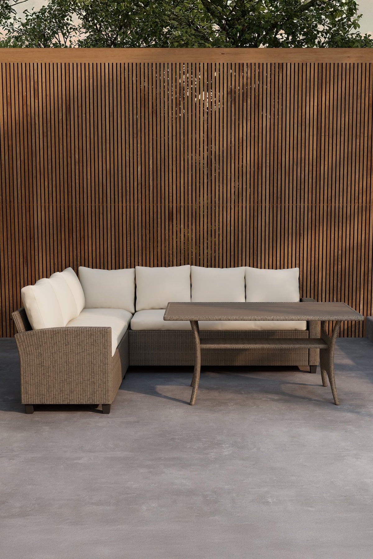 Brentwood hörnsoffgrupp beige