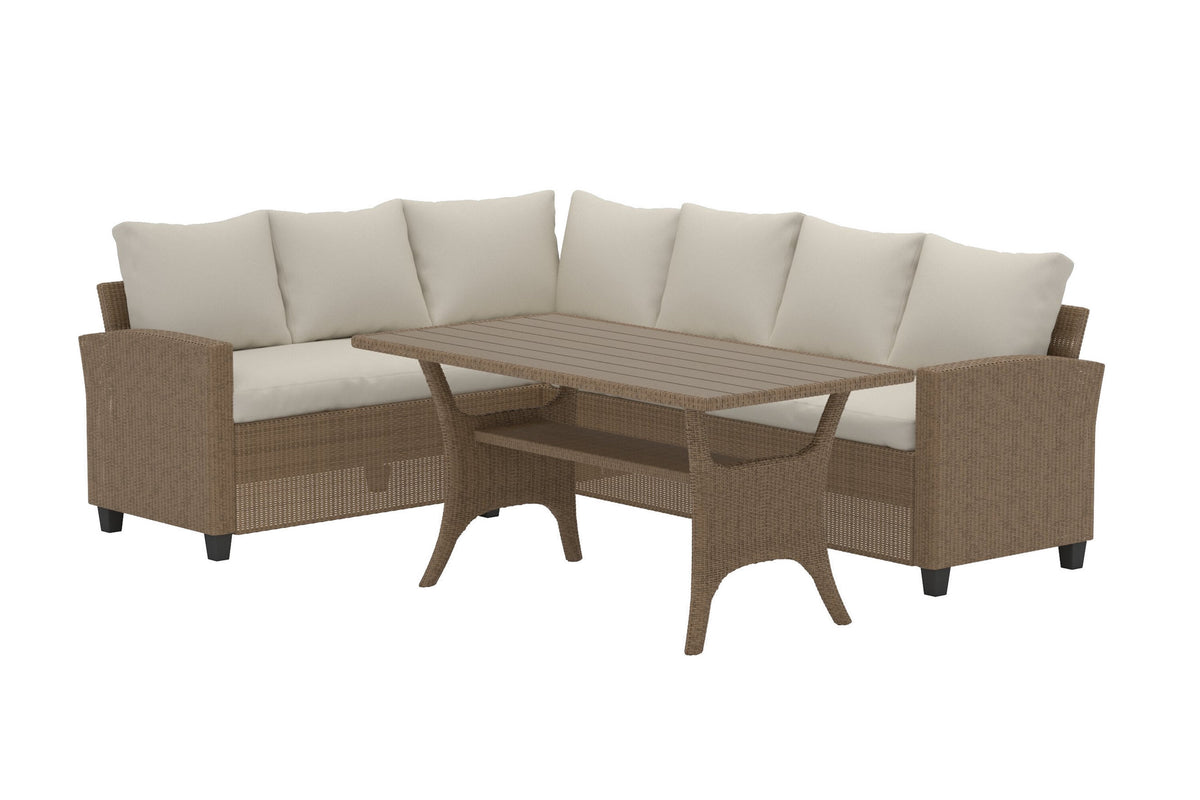Brentwood hörnsoffgrupp beige