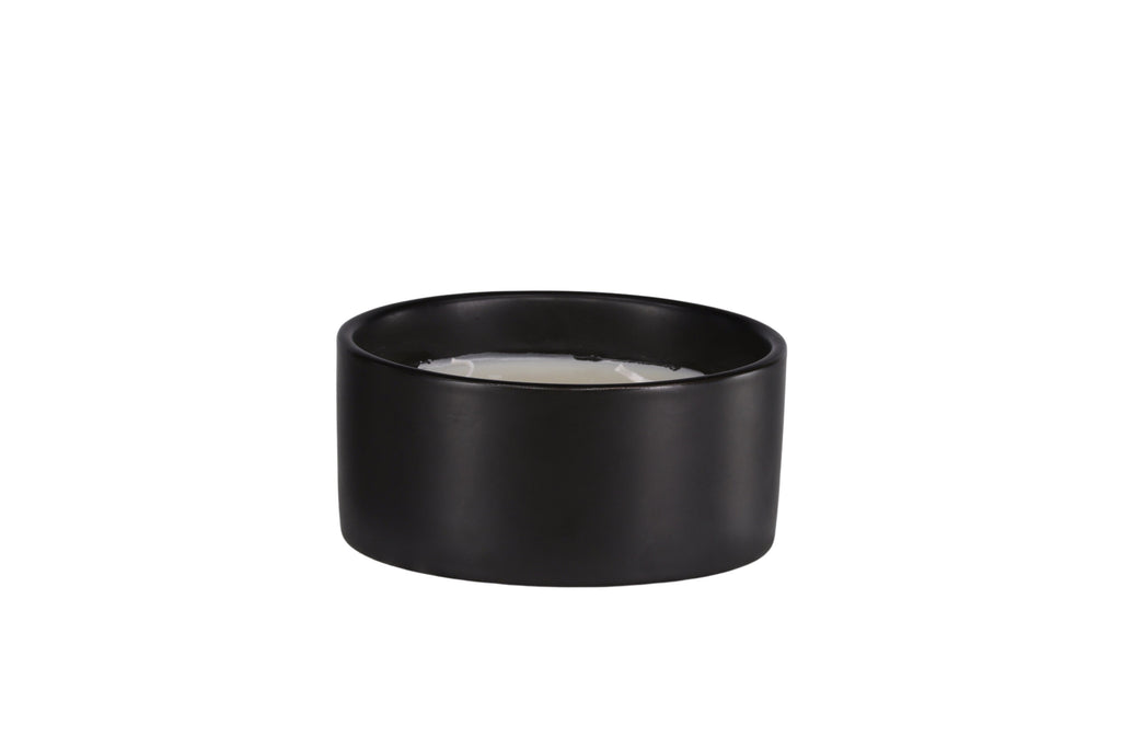 Douglas doftljus Ø13 cm höjd 6 cm svart keramik