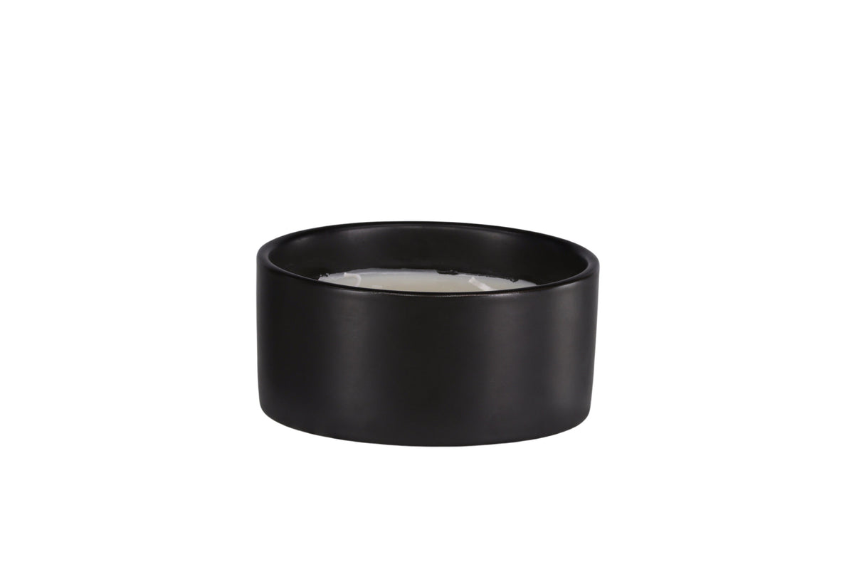 Douglas doftljus Ø13 cm höjd 6 cm svart keramik