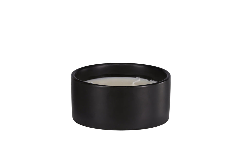 Douglas doftljus Ø13 cm höjd 6 cm svart keramik
