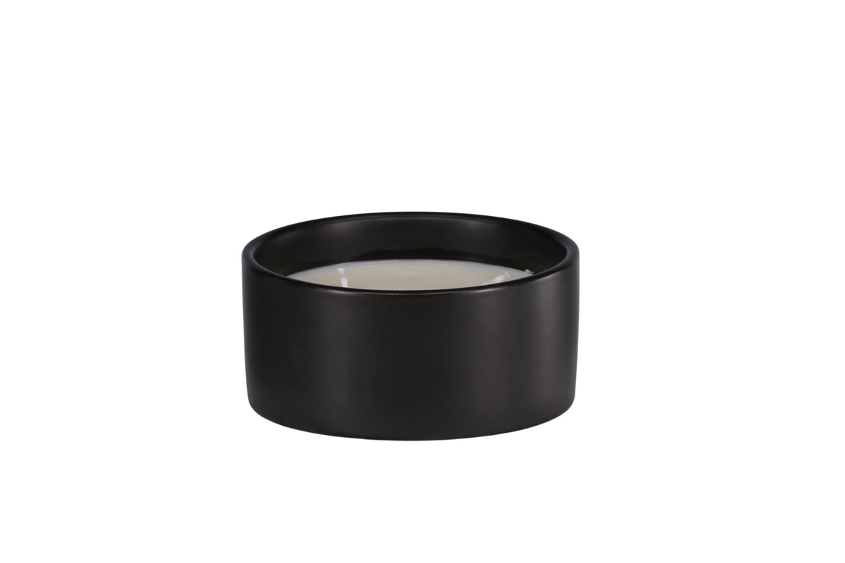 Douglas doftljus Ø13 cm höjd 6 cm svart keramik