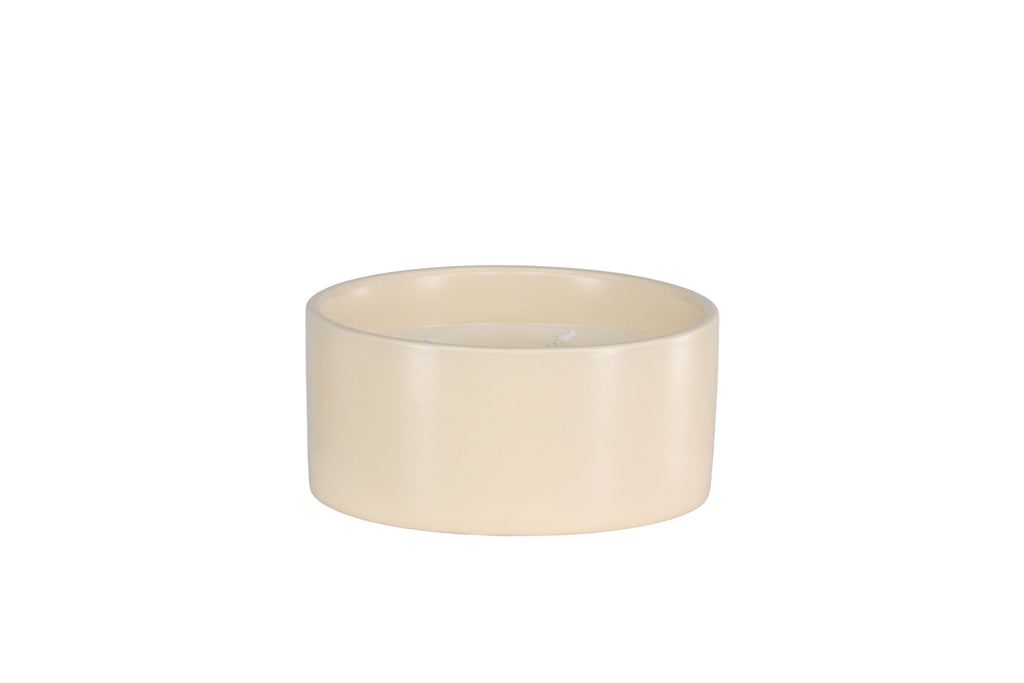 Douglas doftljus Ø13 cm höjd 6 cm krämvit keramik