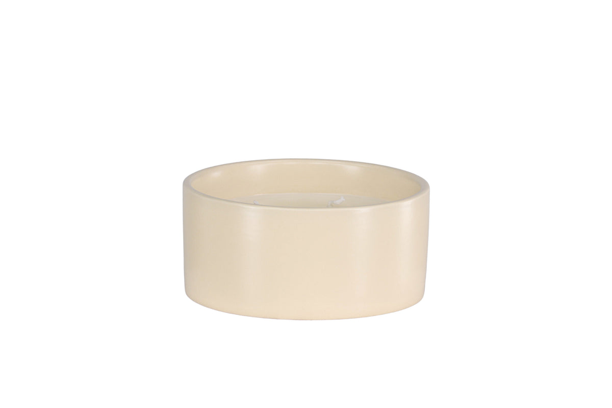 Douglas doftljus Ø13 cm höjd 6 cm krämvit keramik