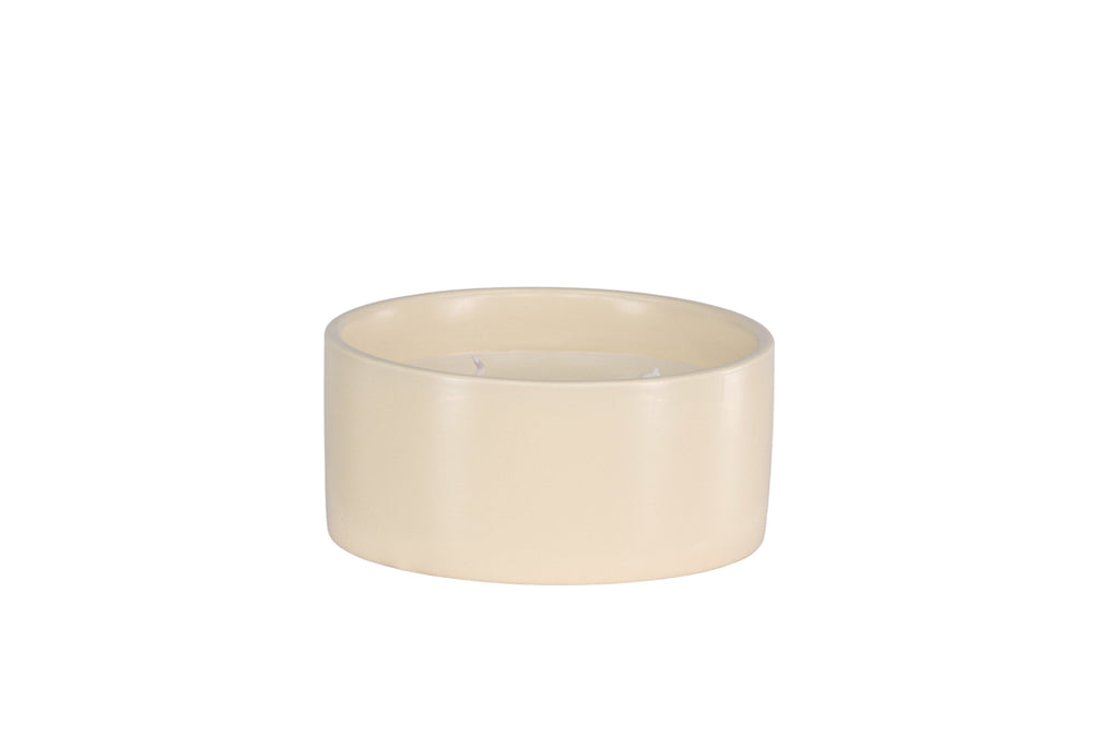Douglas doftljus Ø13 cm höjd 6 cm krämvit keramik