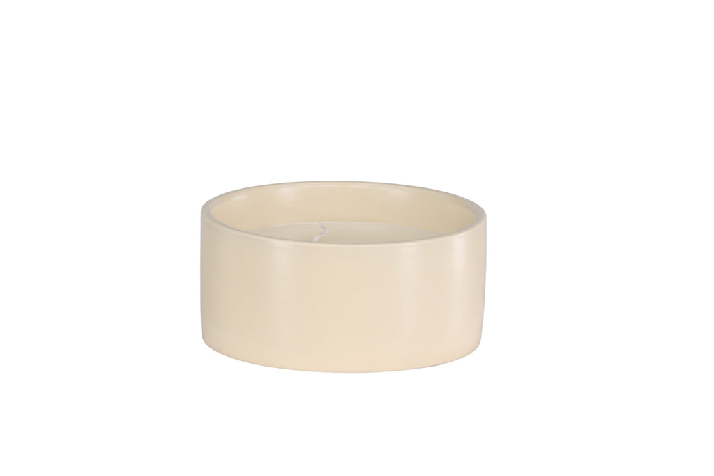Douglas doftljus Ø13 cm höjd 6 cm krämvit keramik