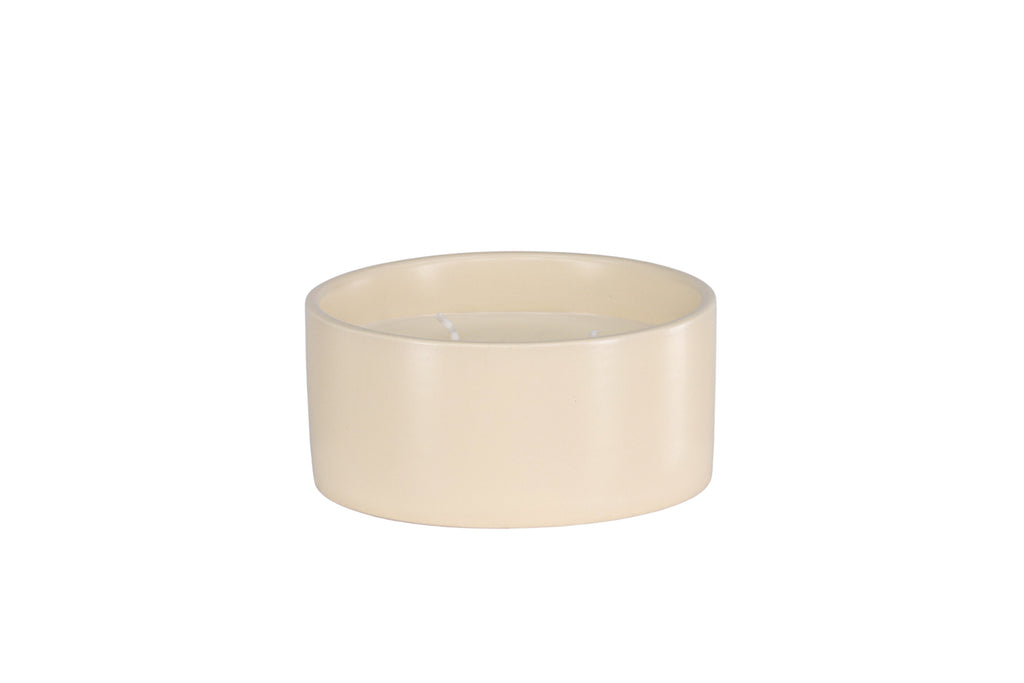 Douglas doftljus Ø13 cm höjd 6 cm krämvit keramik