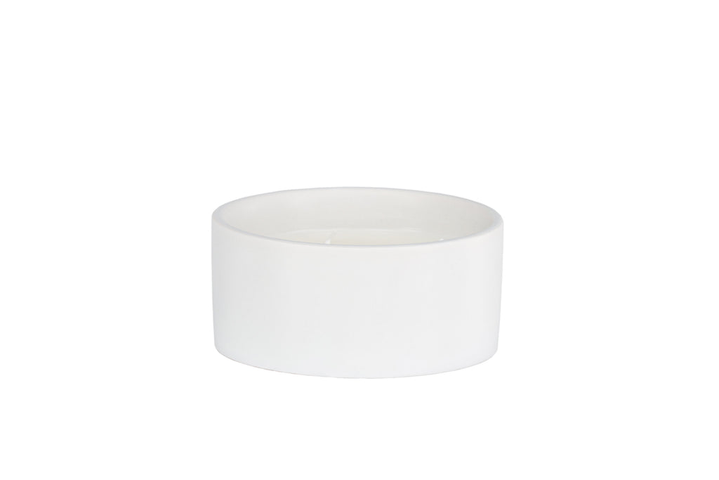 Douglas doftljus Ø13 cm höjd 6 cm benvit keramik