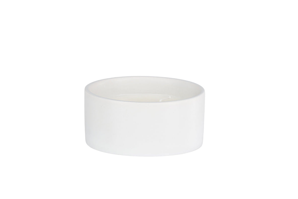 Douglas doftljus Ø13 cm höjd 6 cm benvit keramik