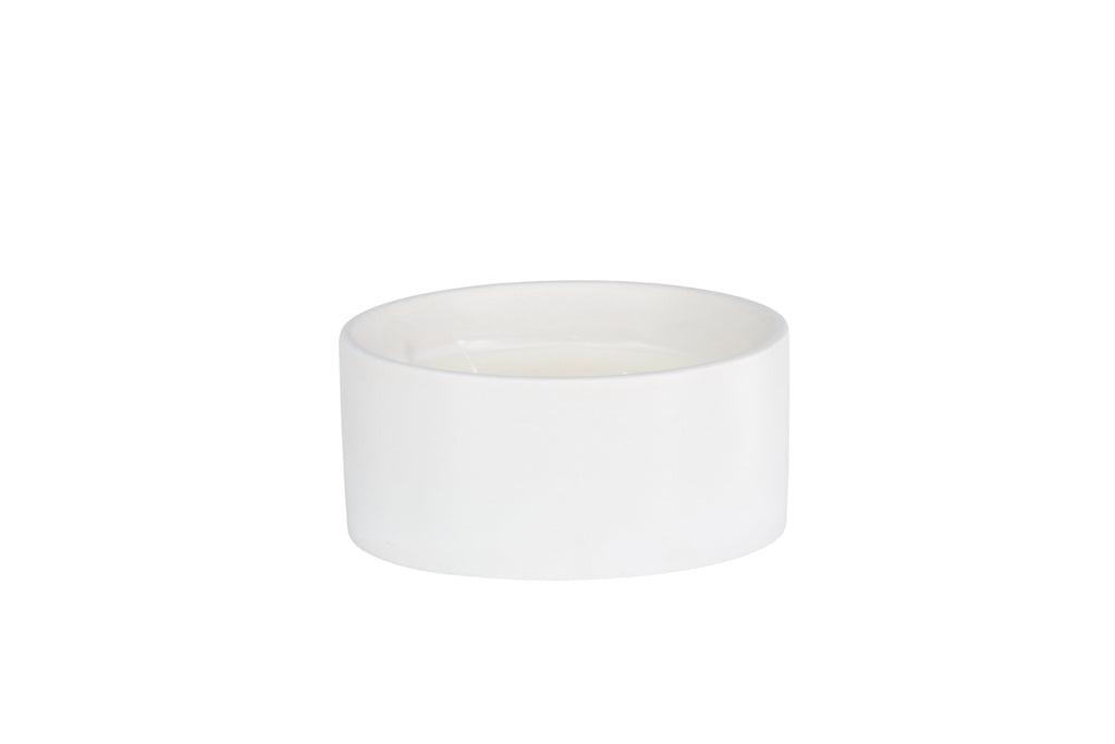 Douglas doftljus Ø13 cm höjd 6 cm benvit keramik