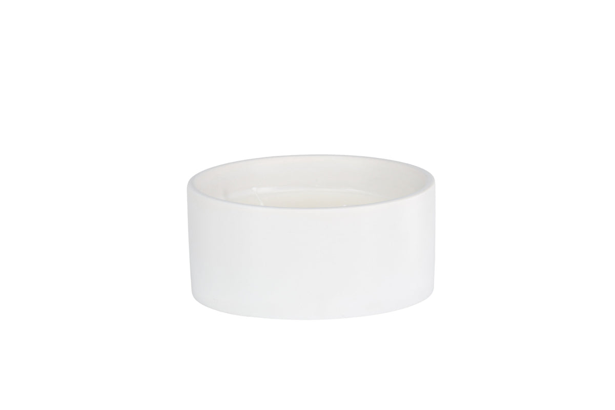 Douglas doftljus Ø13 cm höjd 6 cm benvit keramik