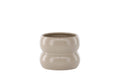 Dapne kruka 16x16x13 cm matt beige