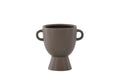 Cent kruka 20x14x18 cm brunt stengods