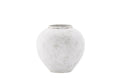 Globe vas 14x25x23 cm beige/brun keramik