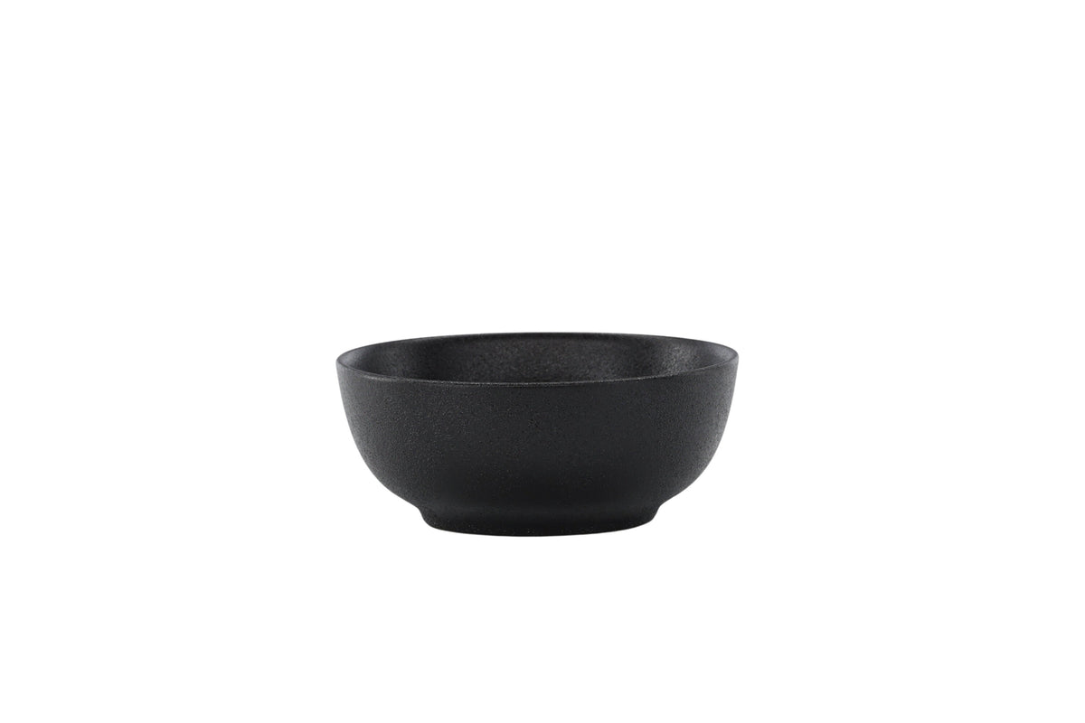 Wabi Sabi skål 14x6 cm mattsvart porslin, 2-pack