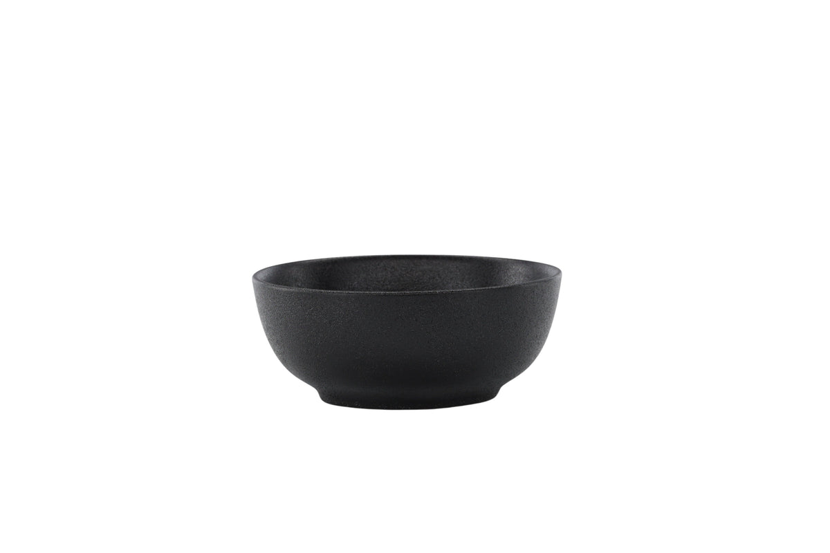 Wabi Sabi skål 14x6 cm mattsvart porslin, 2-pack