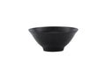 Wabi Sabi skål 18x8 cm mattsvart porslin, 2-pack