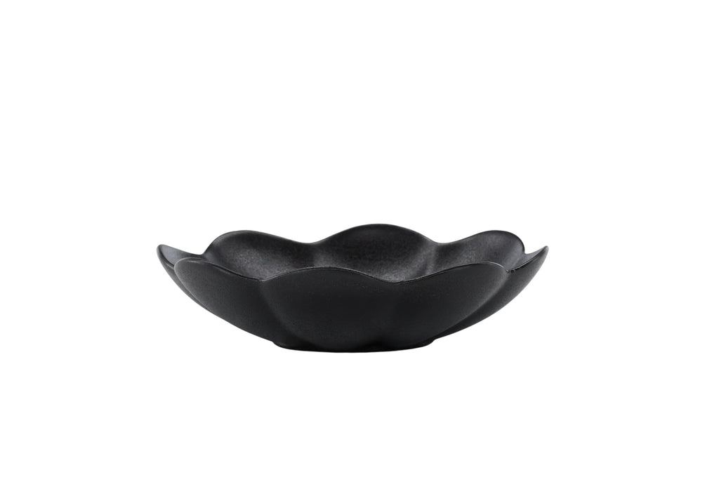 Wabi Sabi tallrik 2-pack 21x5 cm mattsvart porslin