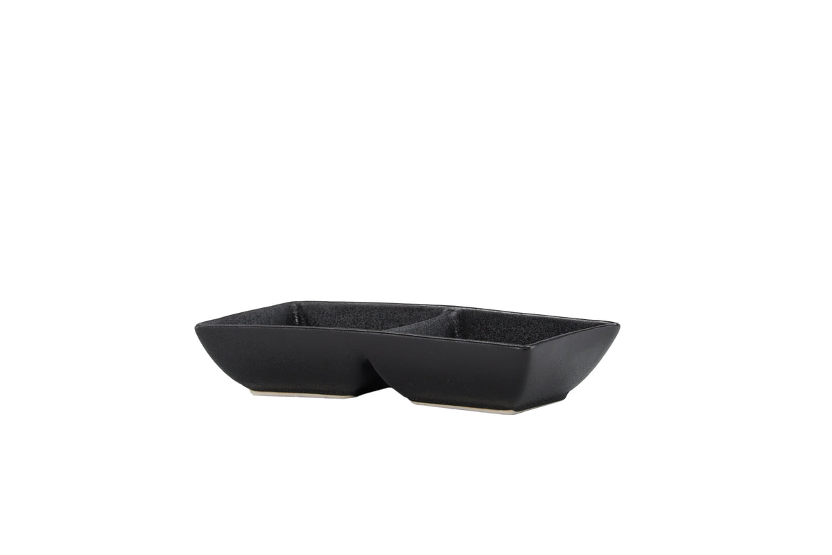 Wabi Sabi fat 2-pack 15x8x3 mattsvart