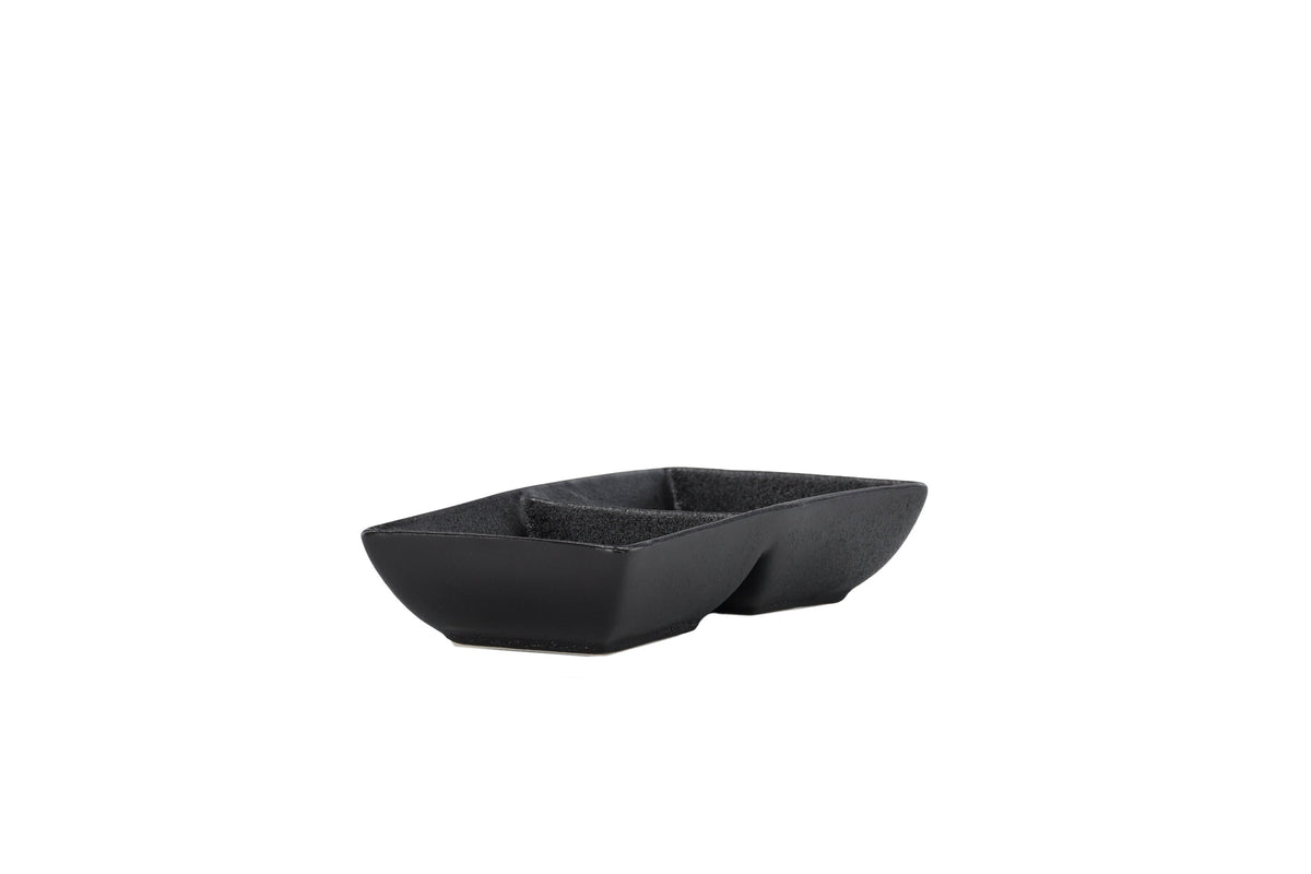 Wabi Sabi fat 2-pack 15x8x3 mattsvart
