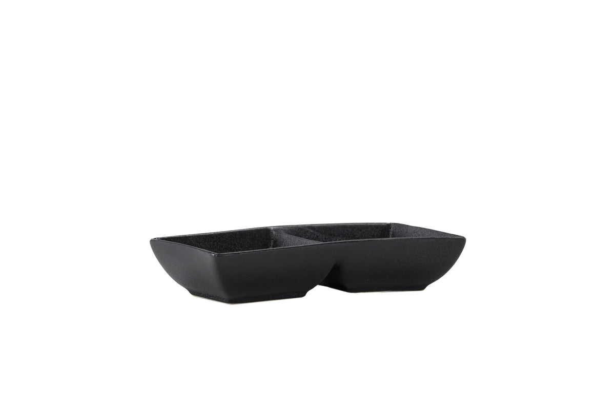Wabi Sabi fat 2-pack 15x8x3 mattsvart