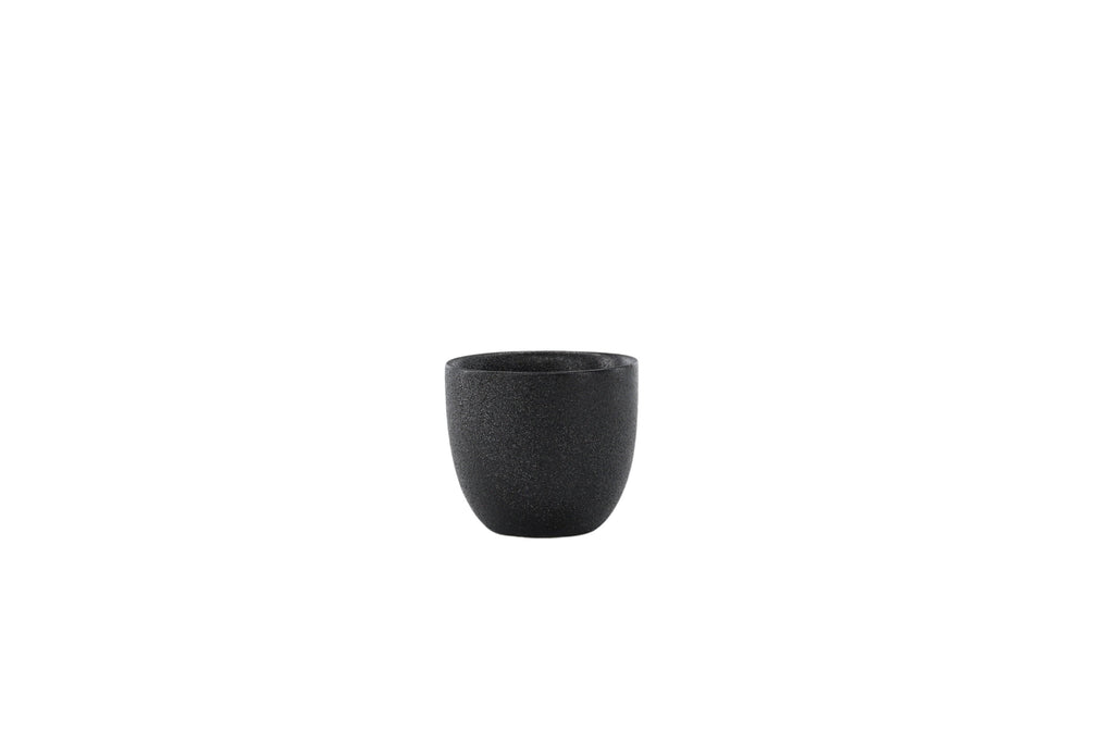 Wabi Sabi äggkoppar 2-pack 5x5 cm (höjd 5 cm) mattsvarta