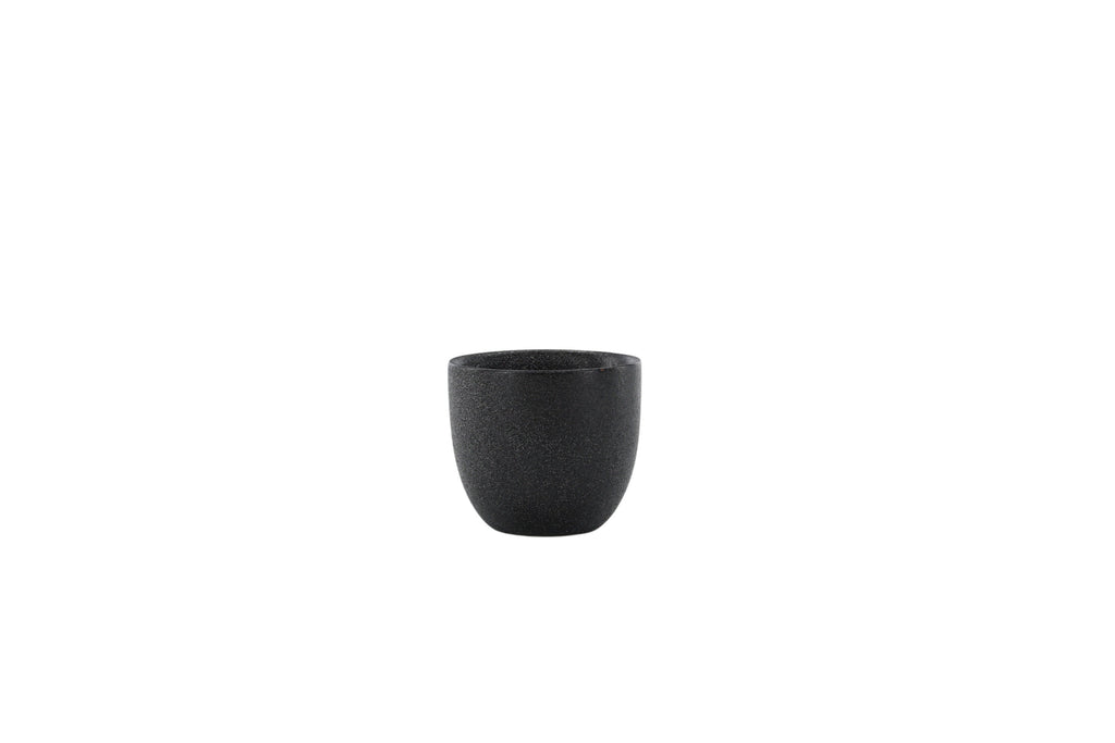 Wabi Sabi äggkoppar 2-pack 5x5 cm (höjd 5 cm) mattsvarta
