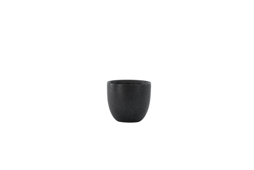 Wabi Sabi äggkoppar 2-pack 5x5 cm (höjd 5 cm) mattsvarta