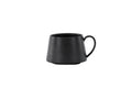 Wabi Sabi kaffekoppar 2-pack 8x10 cm (höjd 7 cm) mattsvarta