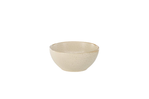 Active skål 2-pack 15x7 cm beige med svarta prickar