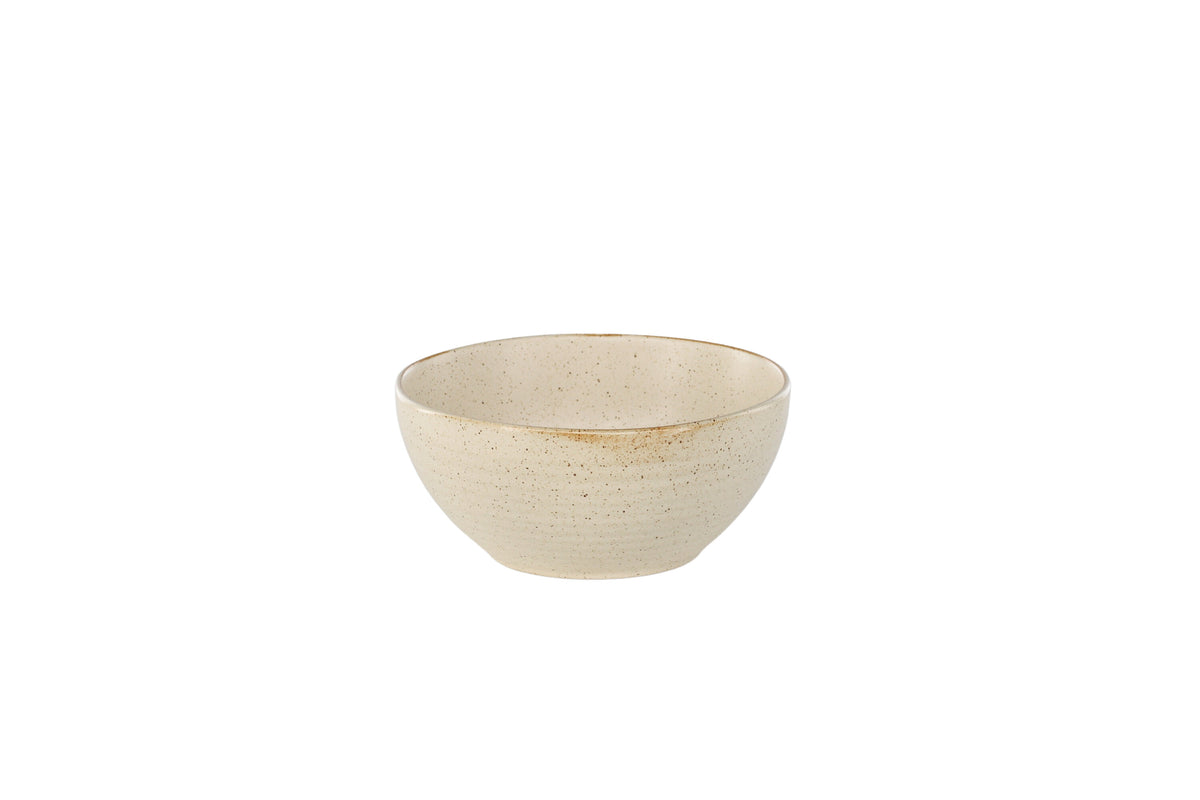 Active skål 2-pack 15x7 cm beige med svarta prickar