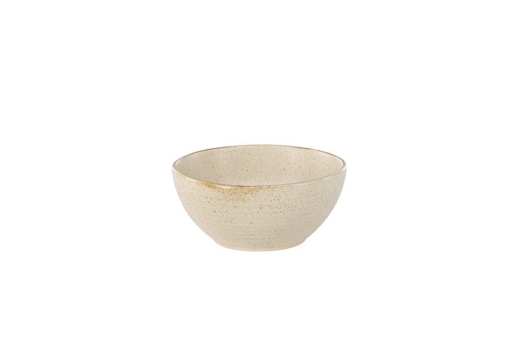 Active skål 2-pack 15x7 cm beige med svarta prickar