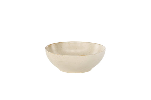 Active skål 2-pack 19x7 cm beige med svarta prickar