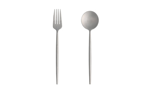 Active salladsbestick 2 delar 18 och 19 cm silver
