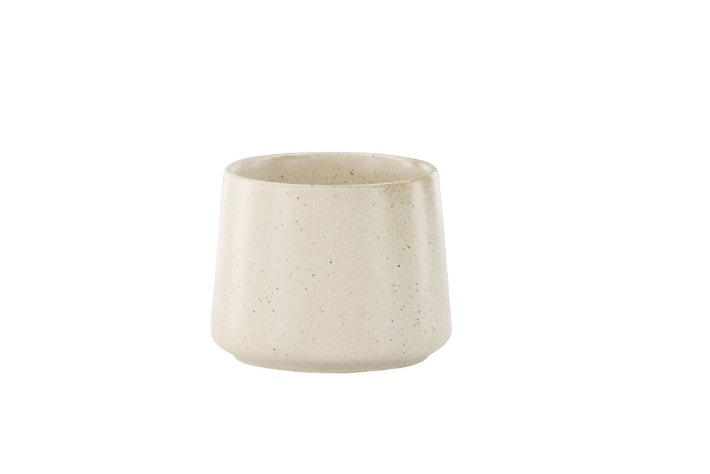 Active tekopp 2-pack 9x8 cm beige med svarta prickar