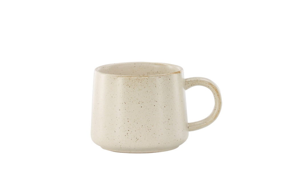 Active tekopp 2-pack 9x8 cm beige med svarta prickar
