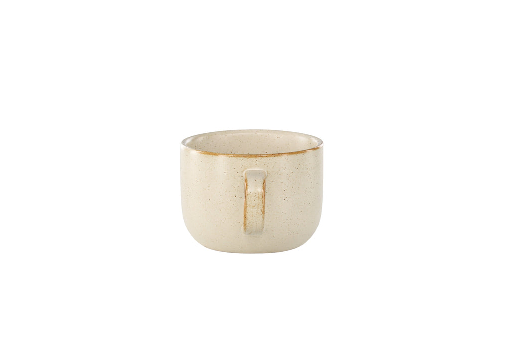 Active kopp 2-pack 10x7 cm beige med svarta prickar