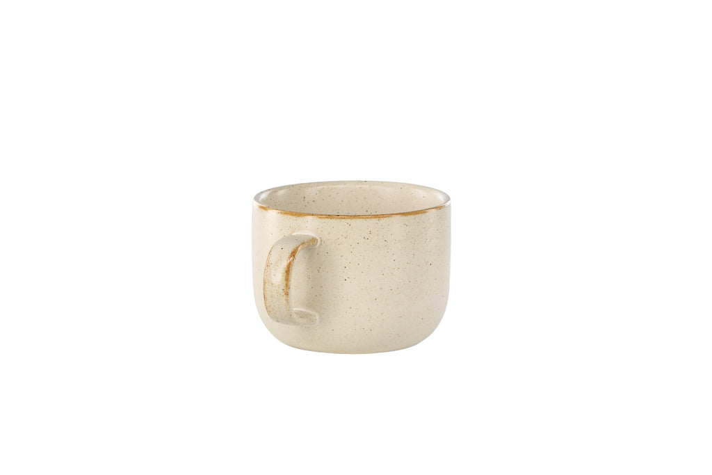 Active kopp 2-pack 10x7 cm beige med svarta prickar