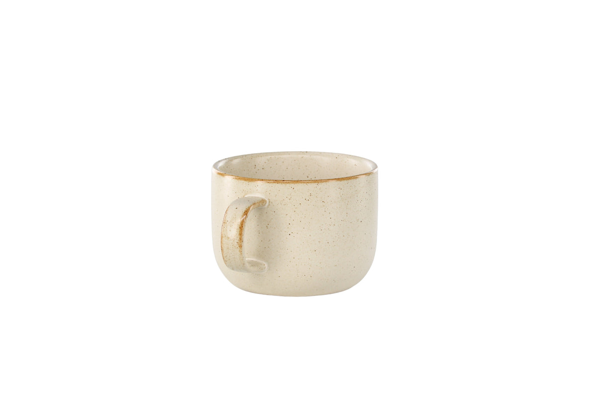 Active kopp 2-pack 10x7 cm beige med svarta prickar