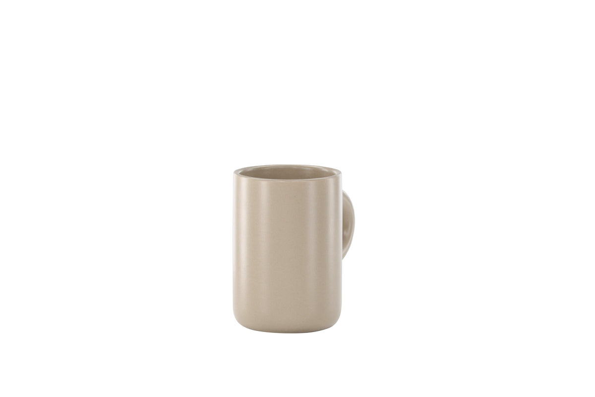 Active kaffekopp 2-pack 7x11 cm matt beige