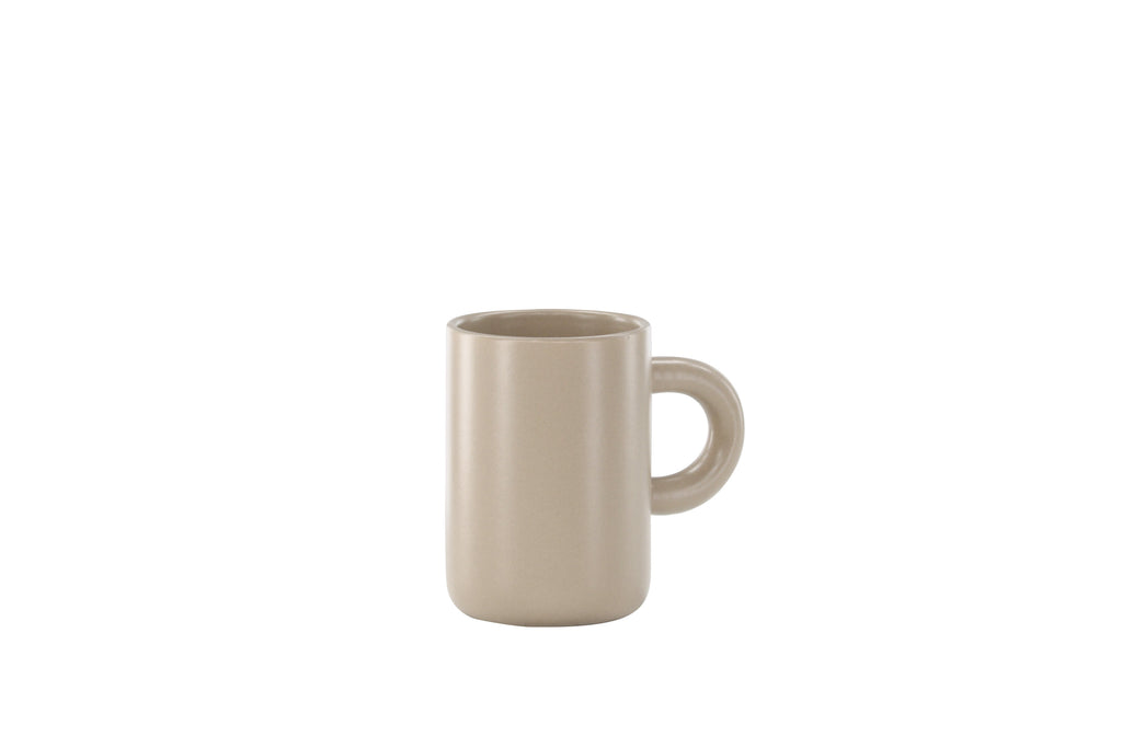Active kaffekopp 2-pack 7x11 cm matt beige