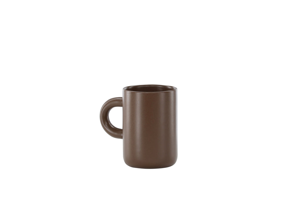 Active kaffekopp 2-pack 7x11 cm matt brun