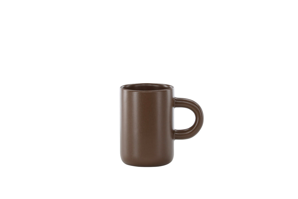 Active kaffekopp 2-pack 7x11 cm matt brun