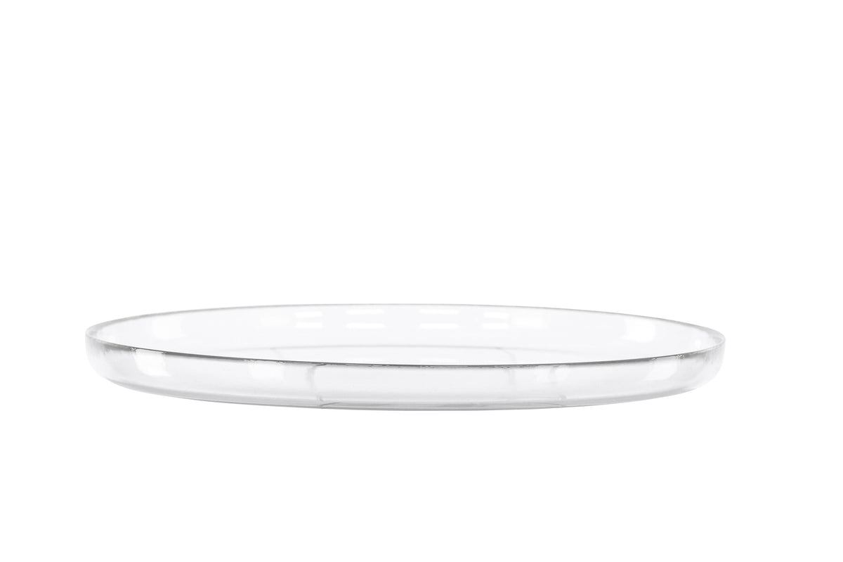 Shine tallrik 2-pack 26 cm höjd 3 cm klarglas
