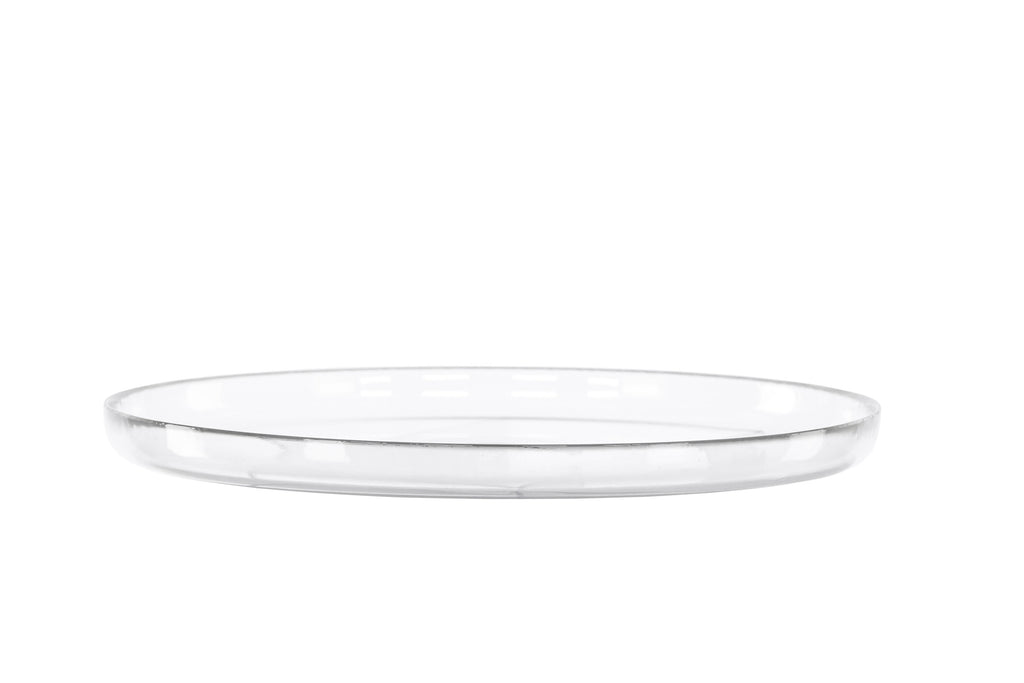 Shine tallrik 2-pack 26 cm höjd 3 cm klarglas