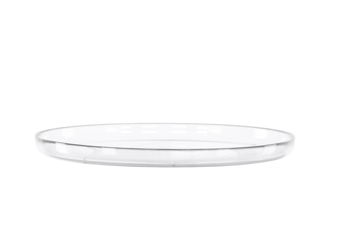 Shine tallrik 2-pack 26 cm höjd 3 cm klarglas