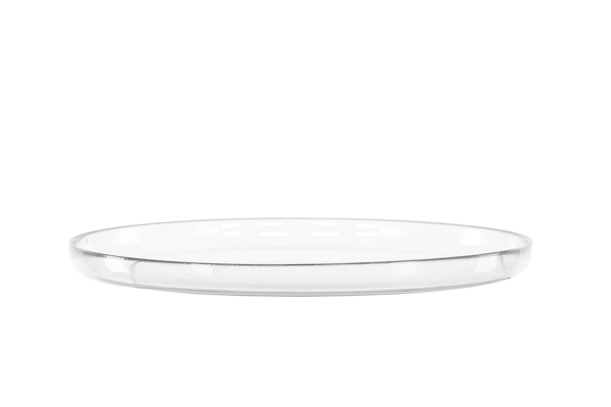 Shine tallrik 2-pack 26 cm höjd 3 cm klarglas